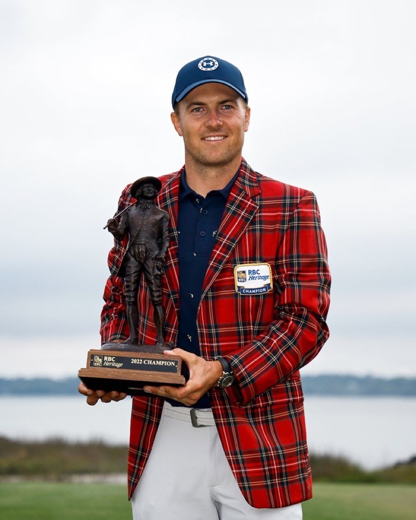 RBC Heritage Championship winner Jordan Spieth